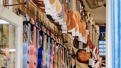 Music store New Orleans